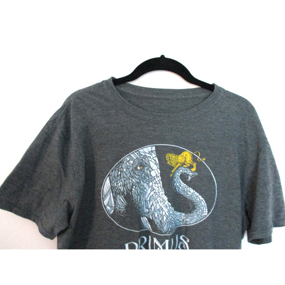 Primus Tour 2014 Elephant Graphic Concert Tshirt L-XL - Picture 3 of 5